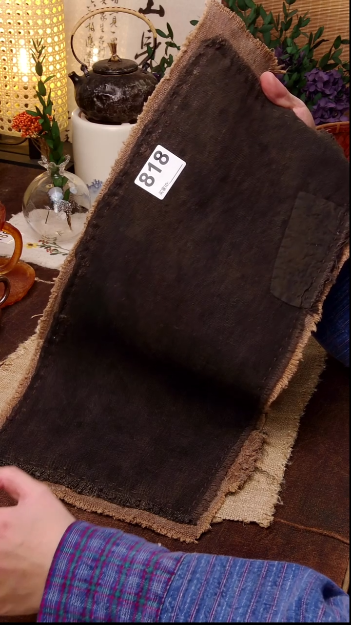  Cici手作刺子绣柿染壶垫杯垫818