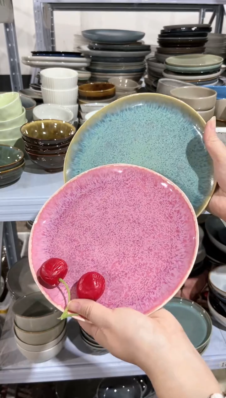 【闪购商品】瓷片外贸尾货瑕疵满20包邮X 小盘组合