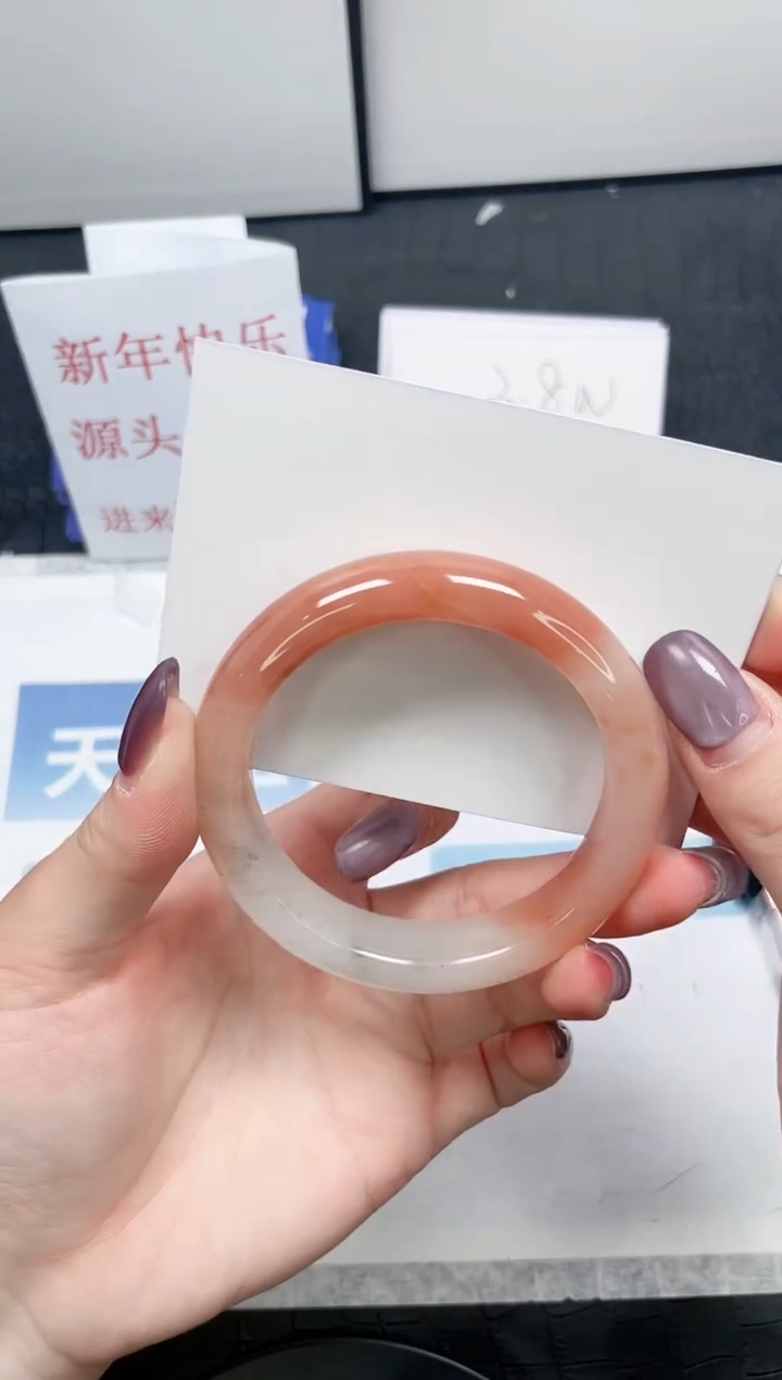 【闪购商品】石英质玉手镯未镶嵌233-56