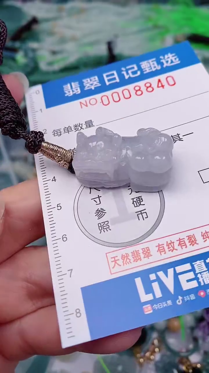 【闪购商品】翡翠颈饰未镶嵌00008840