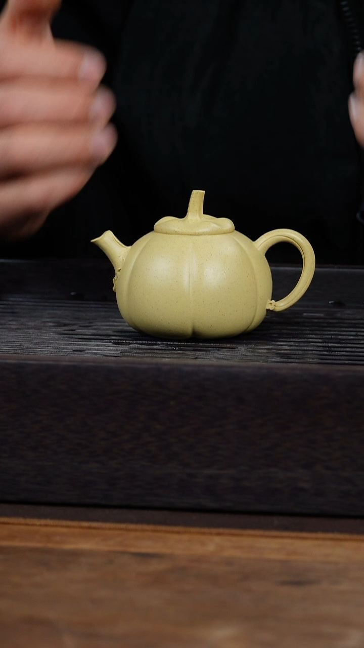 【闪购商品】紫砂茶壶110cc 景夕 小南瓜