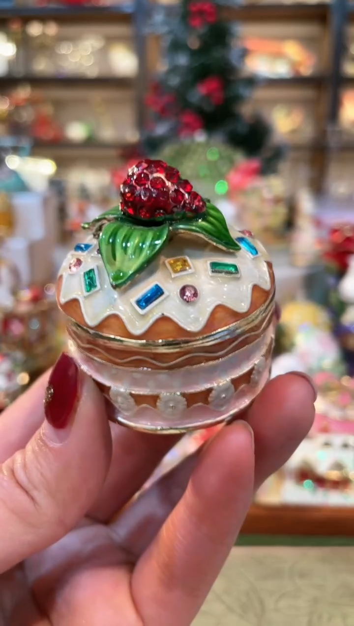 【闪购商品】珐琅彩首饰收纳盒