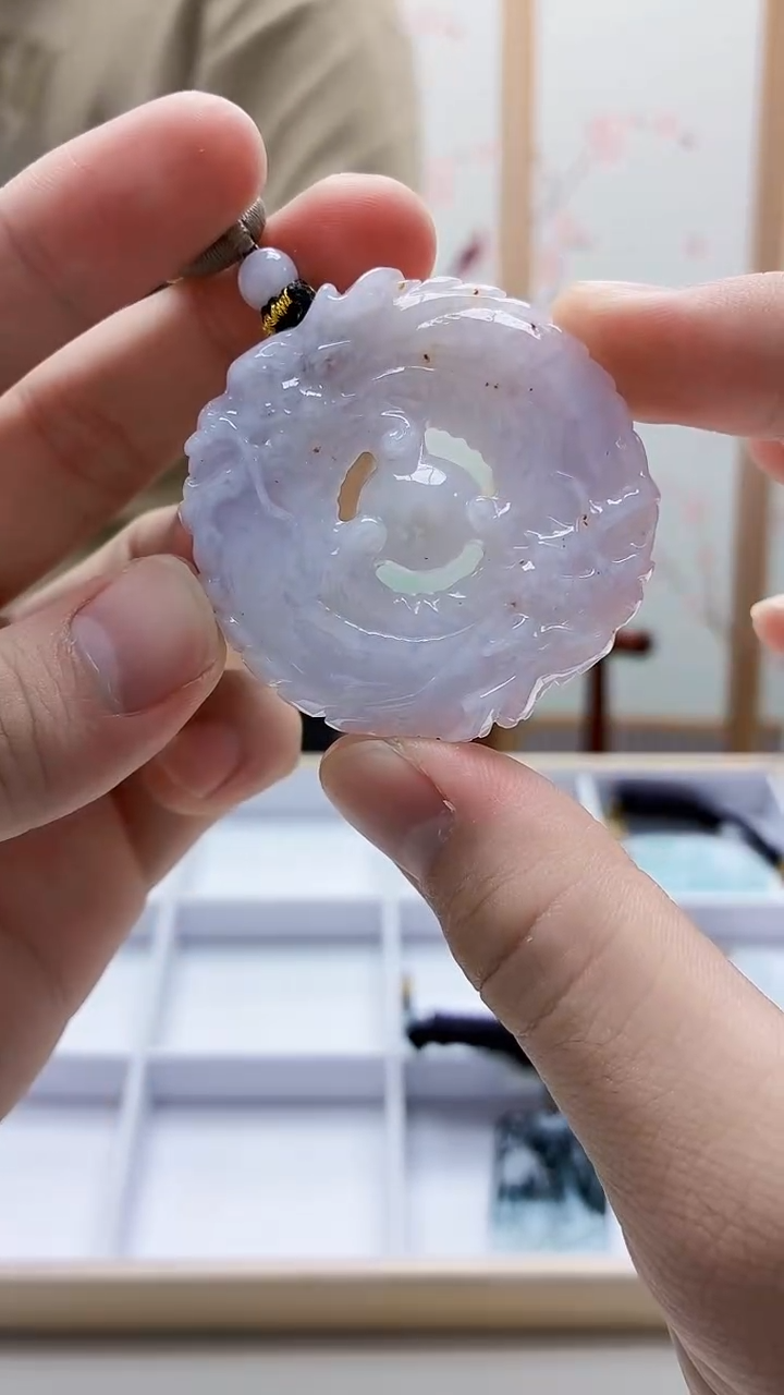 未镶嵌定制翡翠5167bb-毛货挂件86