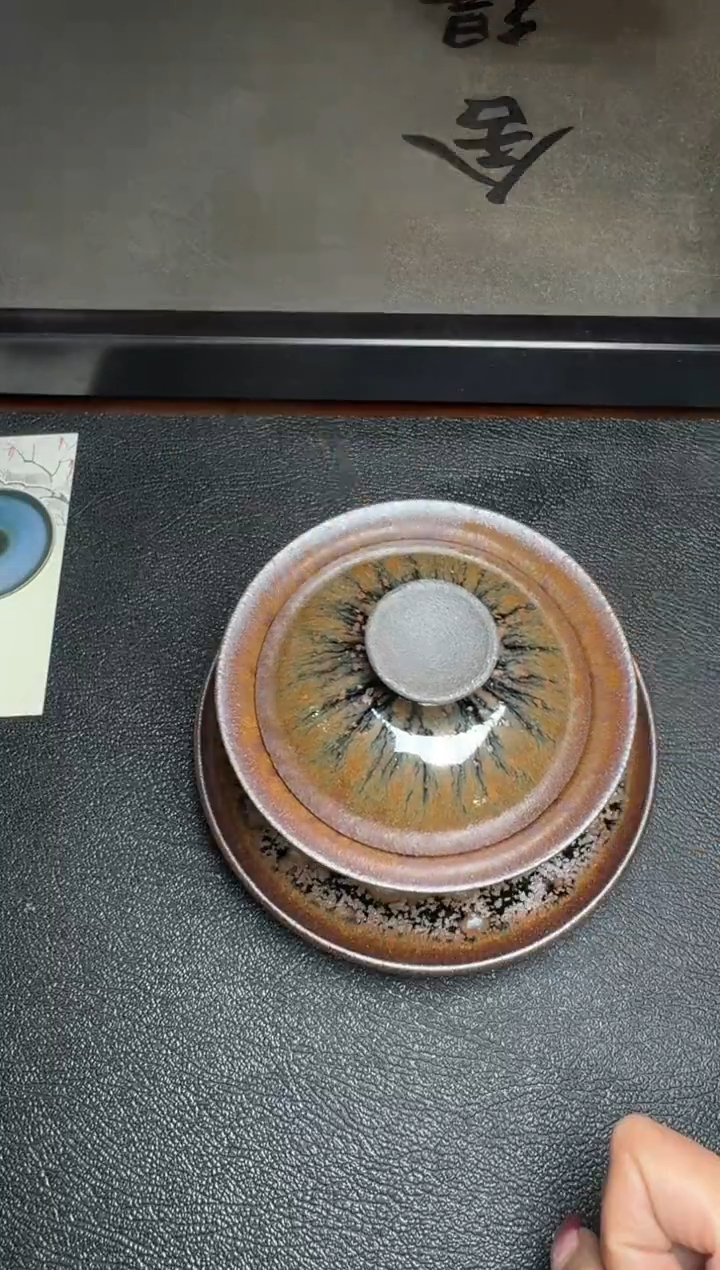 【闪购商品】茶盏严柳忠三才盖碗223