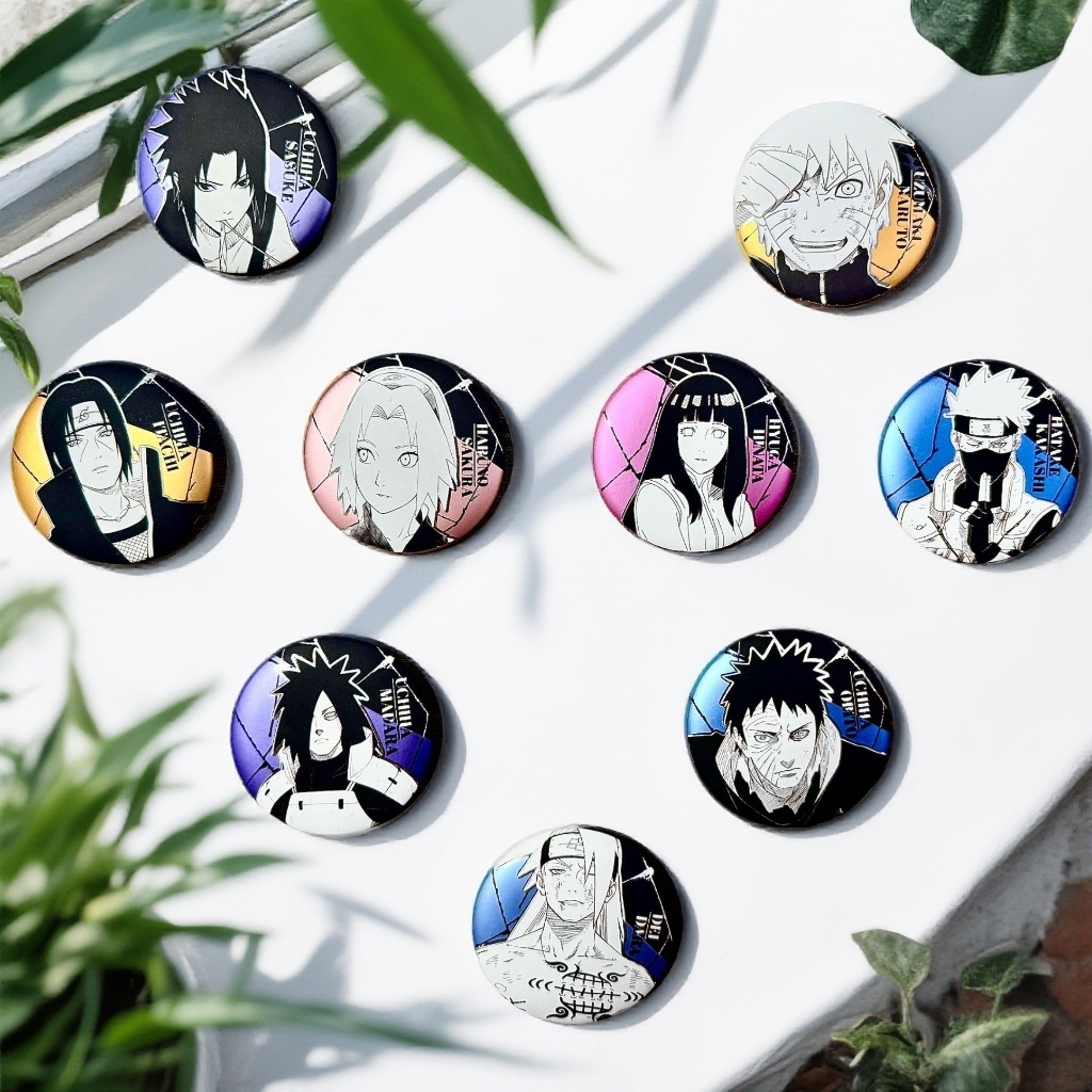 【火影忍者】同人二创浮雕吧唧盲盒（主播代拆）