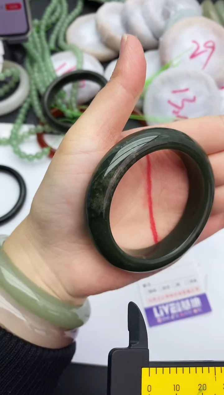 未镶嵌手镯和田玉345+53/54