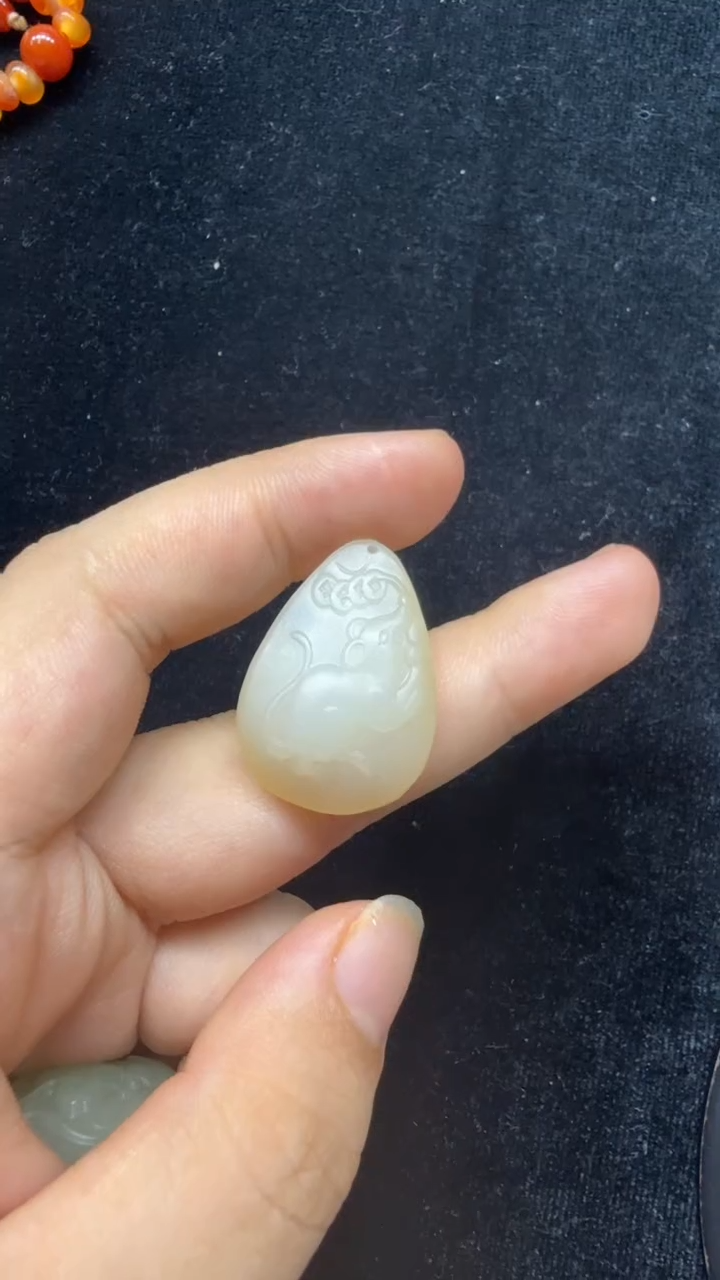 吊坠(不含链)未镶嵌和田玉204鼠