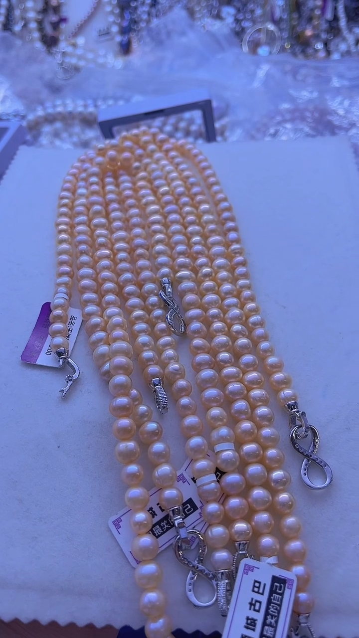 【闪购商品】淡水珍珠项链未镶嵌740