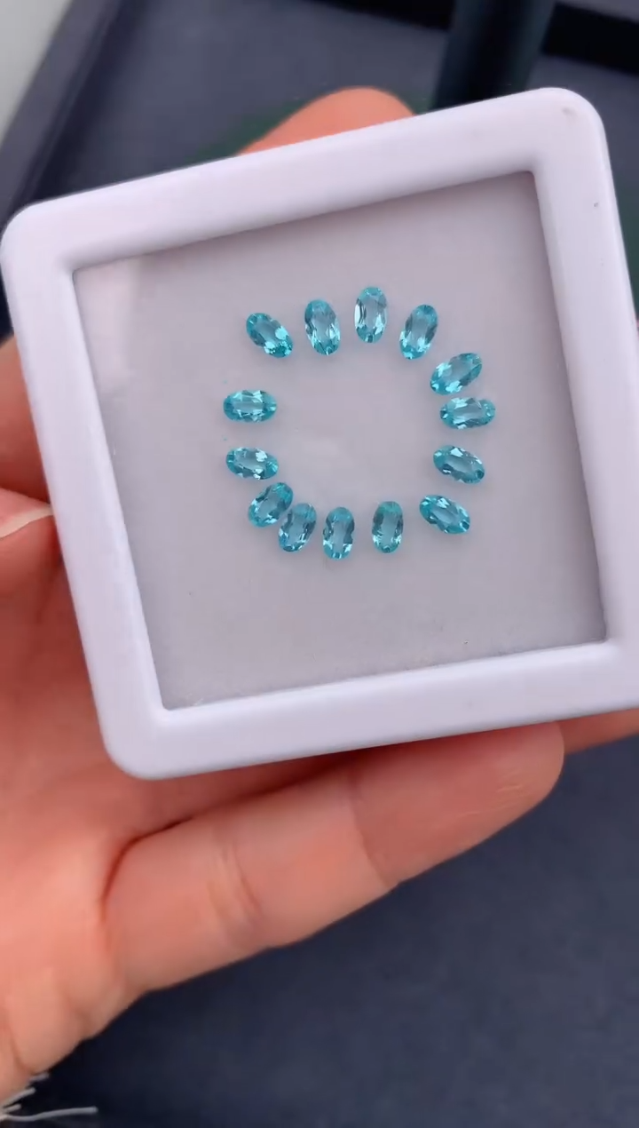 【闪购商品】磷灰石裸石未镶嵌3ct磷灰石