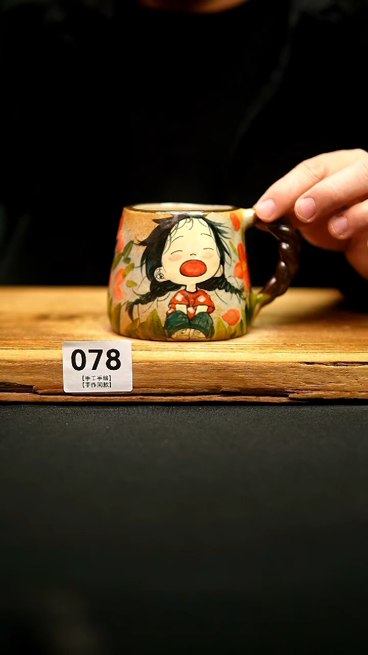 @@陶园瓷舍@@纯手工手绘@高温釉下彩