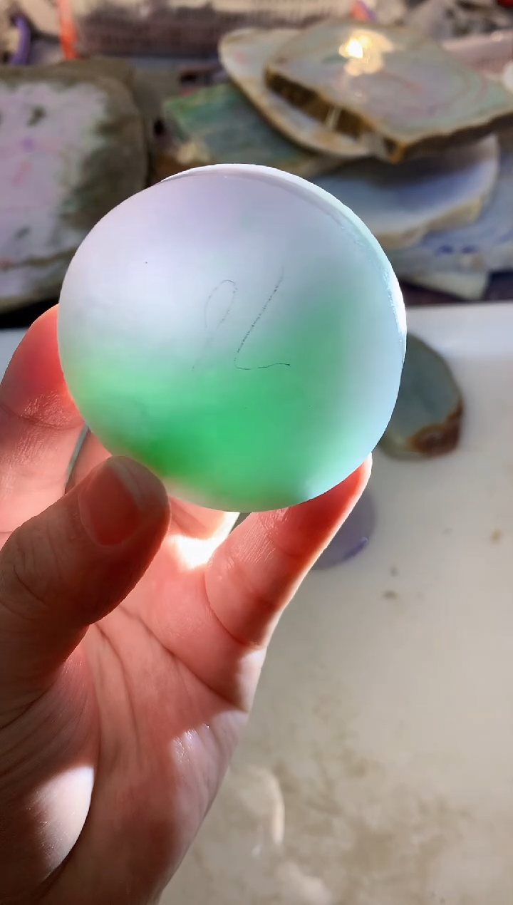 【闪购商品】翡翠未镶嵌颈饰0韩0翡翠珠90