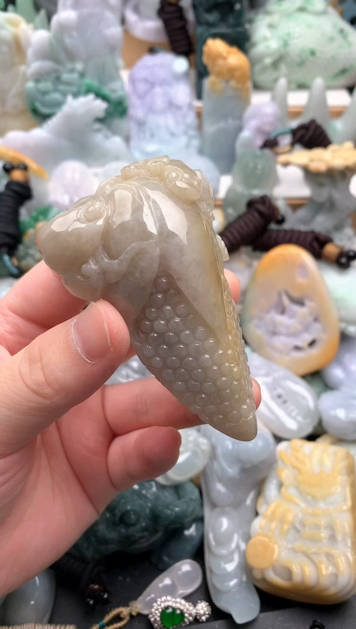 吊坠(不含链)未镶嵌翡翠1