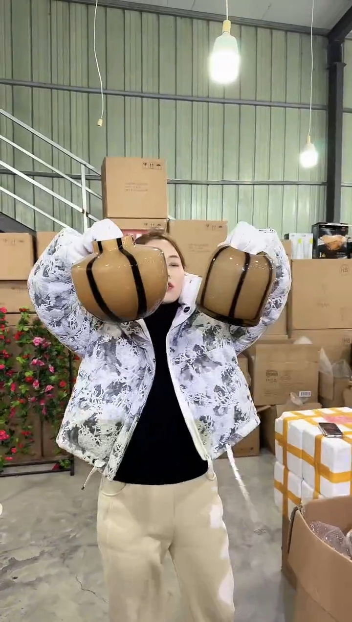 【闪购商品】无铅玻璃悠悠T-花器-92早一对