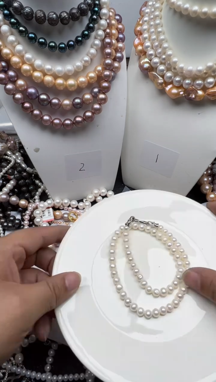 【闪购商品】淡水珍珠颈饰未镶嵌1