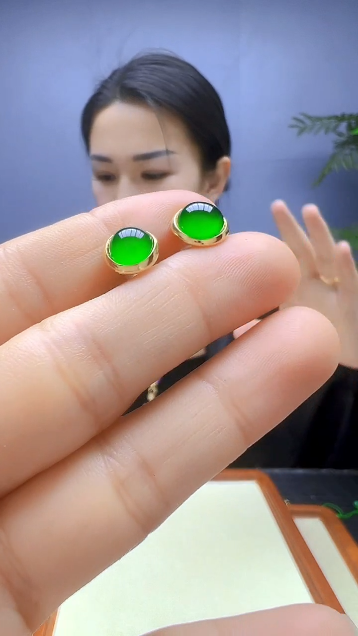 【闪购商品】翡翠颈饰14K金镶嵌颈饰