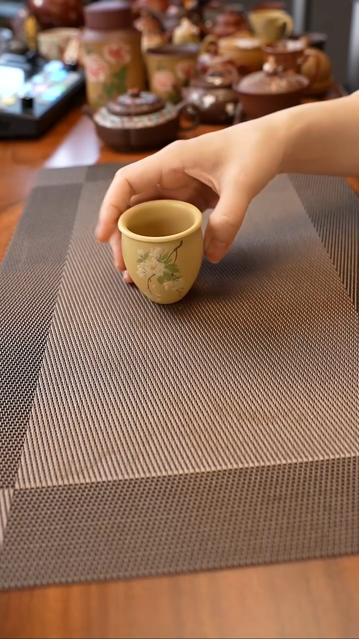 茶壶紫砂本绿  主人杯