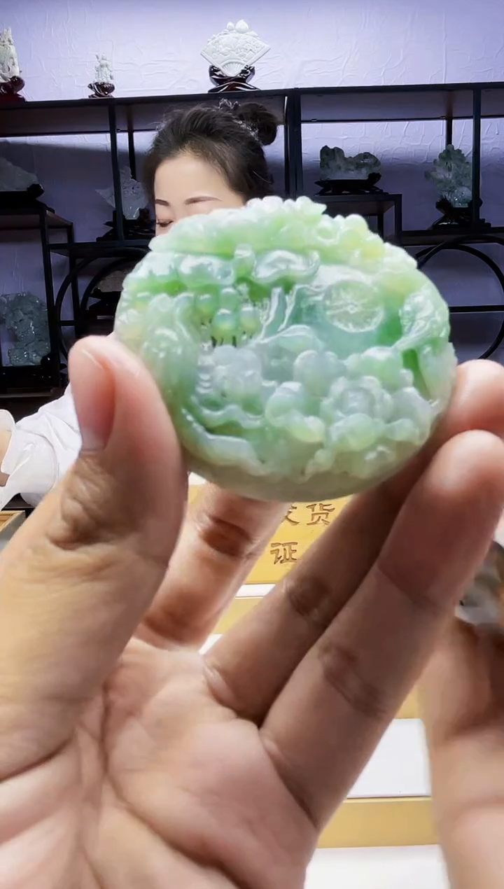 【闪购商品】定制翡翠未镶嵌毛货02030047