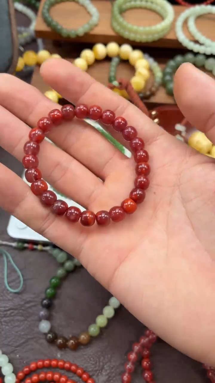 未镶嵌手串南红玛瑙多样性发货任发其一