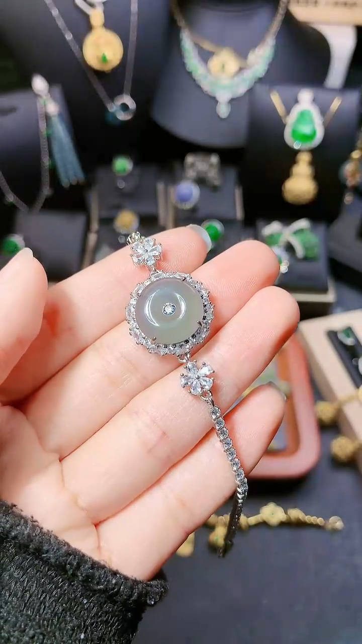 【闪购商品】翡翠手链未镶嵌手链