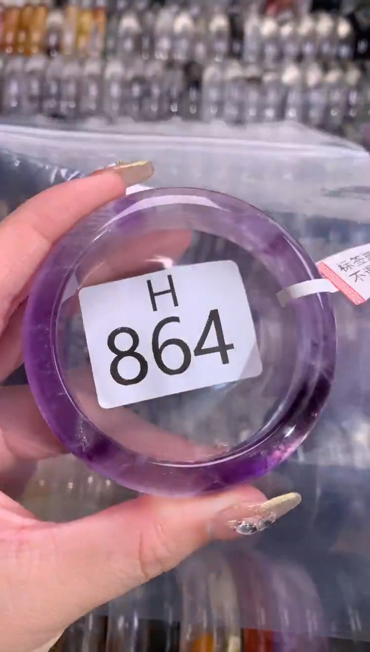 【闪购商品】水晶水晶手镯未镶嵌864-54+