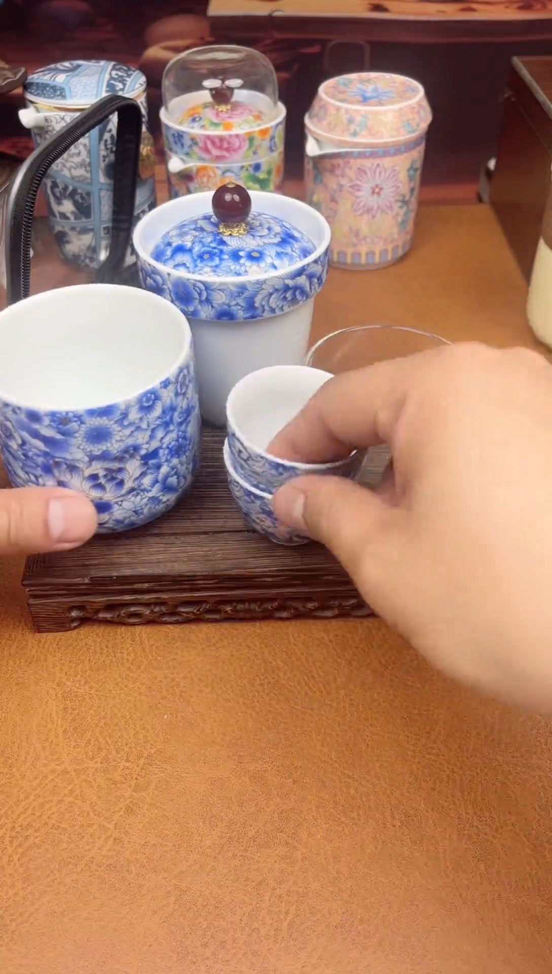 【闪购商品】陶瓷茶具摆件茶叶罐