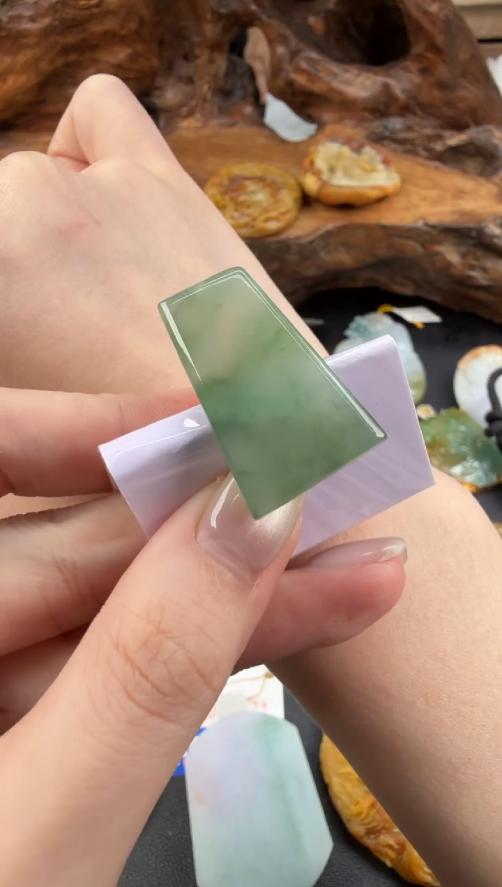 吊坠(不含链)未镶嵌翡翠翡翠饰品-344