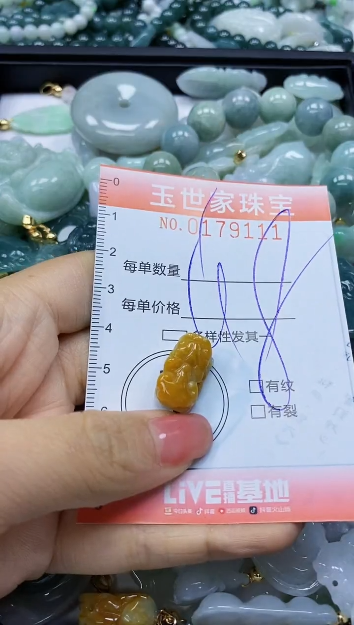 【闪购商品】翡翠颈饰未镶嵌闪购0179111
