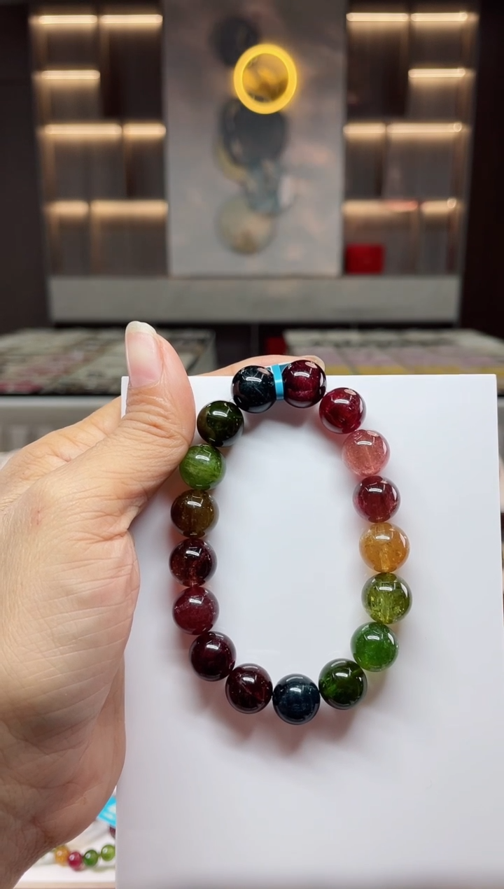 【闪购商品】碧玺单圈手串未镶嵌（多样性发一条）Q