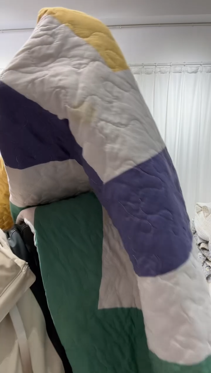 棉150*200纯棉床盖133号瑕疵