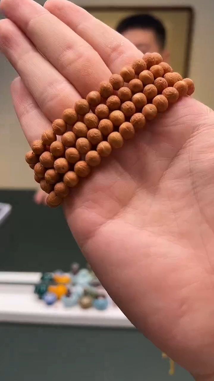 手串金刚菩提7mm左右 黄金眼酸枣核脖挂