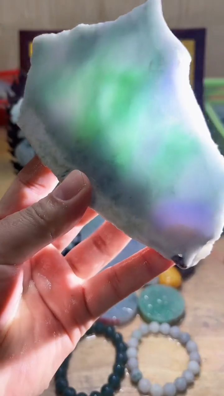 未镶嵌挂件翡翠A货常璀6877