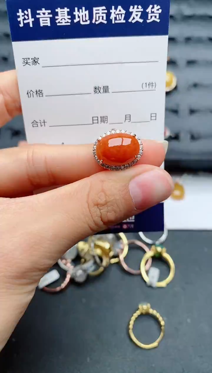 【闪购商品】翡翠戒指银S925镶嵌............