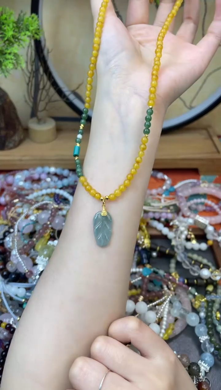 【闪购商品】蜜蜡颈饰未镶嵌226项链