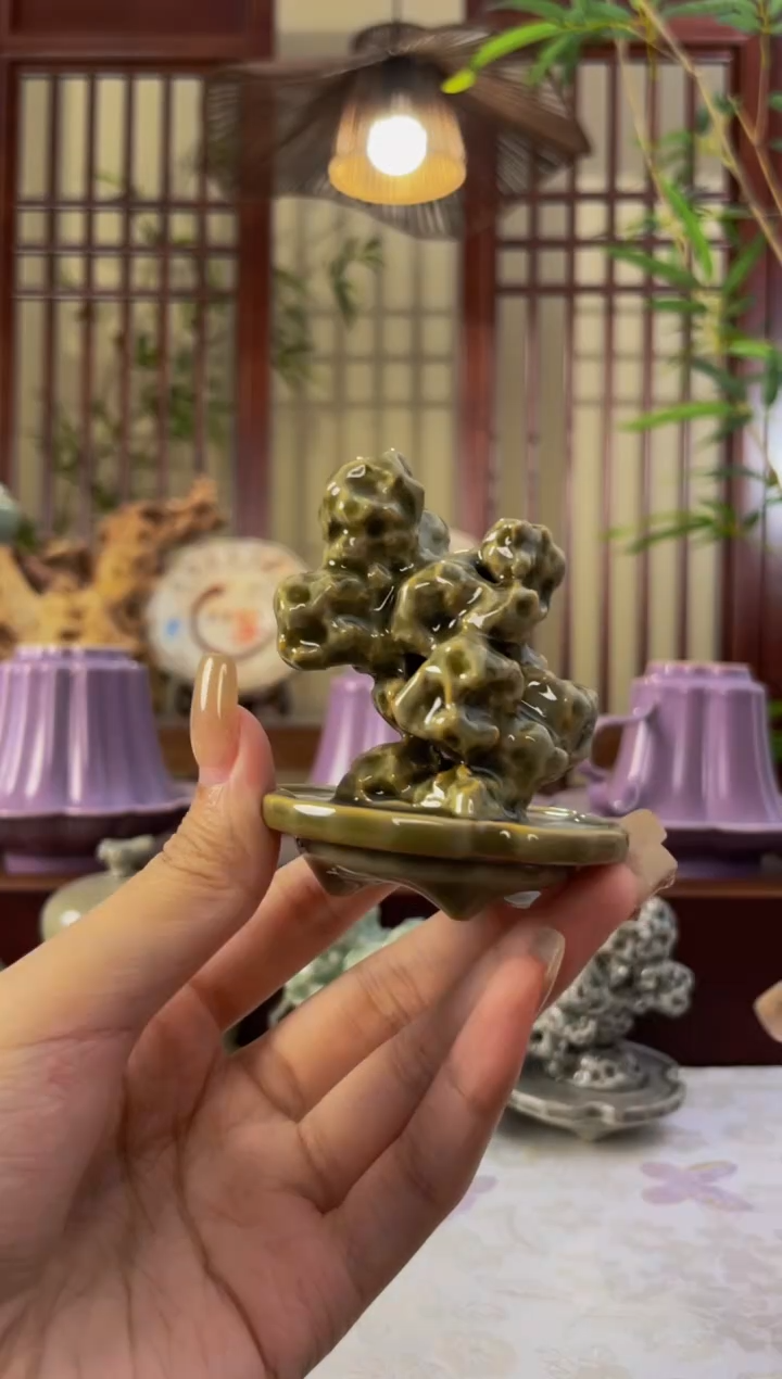 北溪堂-余甘色太湖石线香插