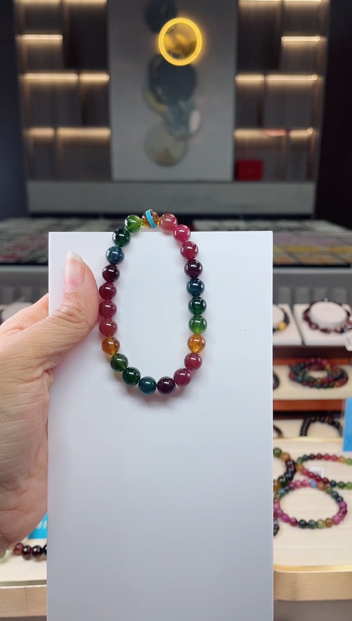 【闪购商品】碧玺单圈手串未镶嵌（多样性发一条）Q