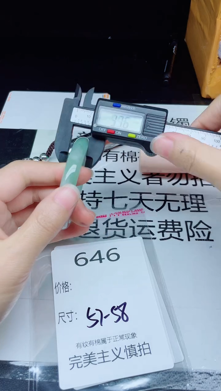 未镶嵌手镯翡翠646