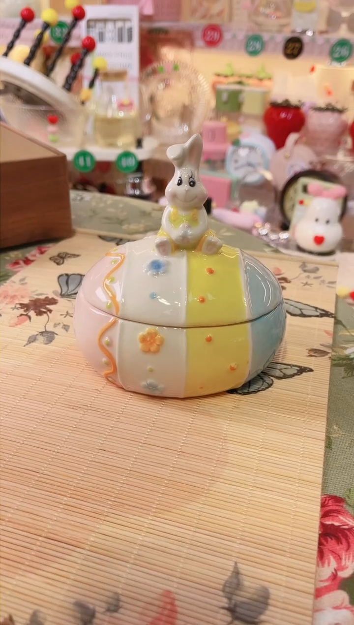 【闪购商品】摆件兔子首饰盒品质好，发货快，放心拍