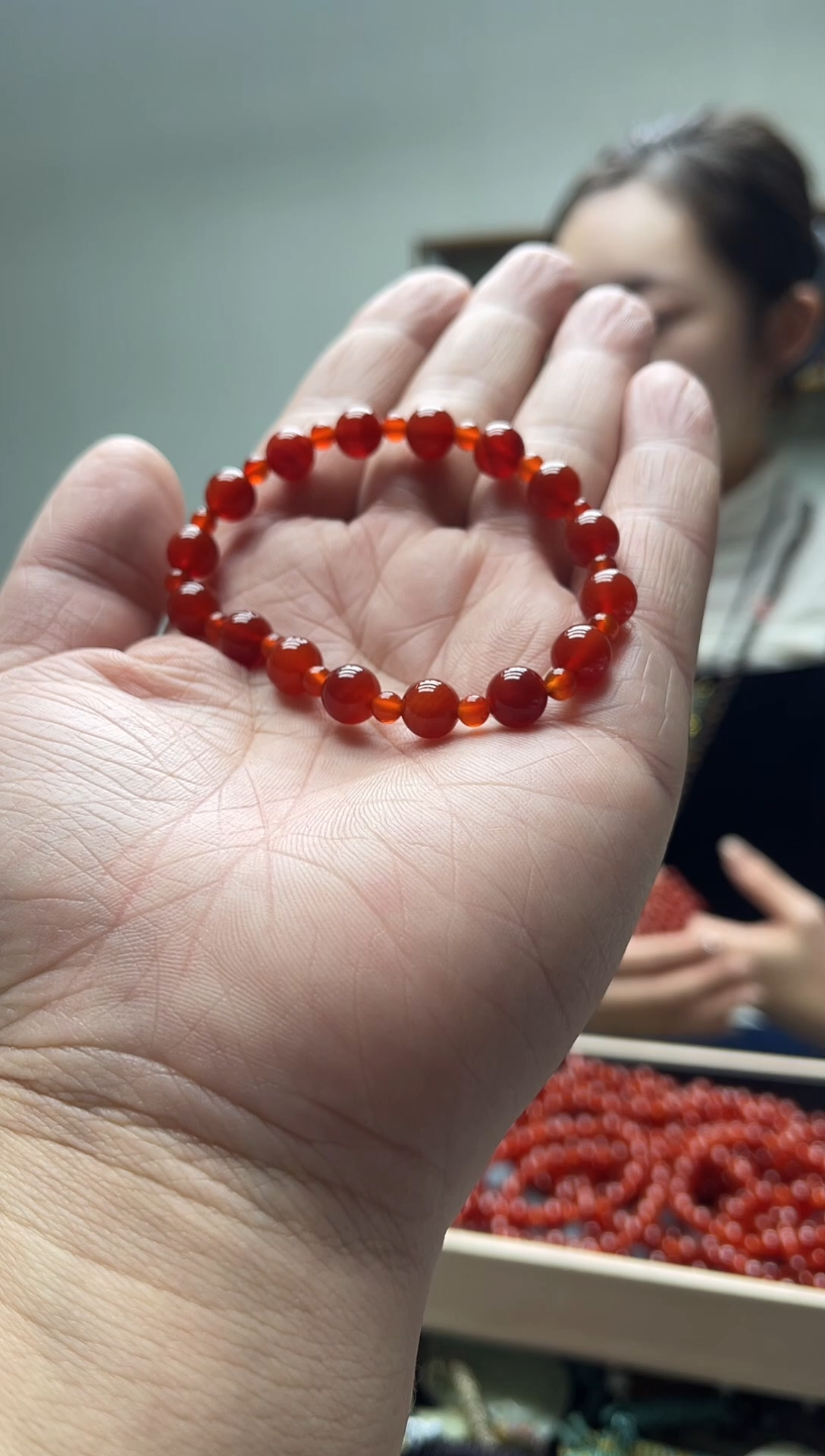 未镶嵌吊坠玛瑙/玉髓珍*·