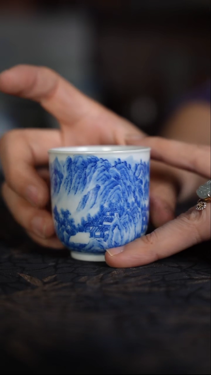 摆件瓷景德镇陶精品茶器