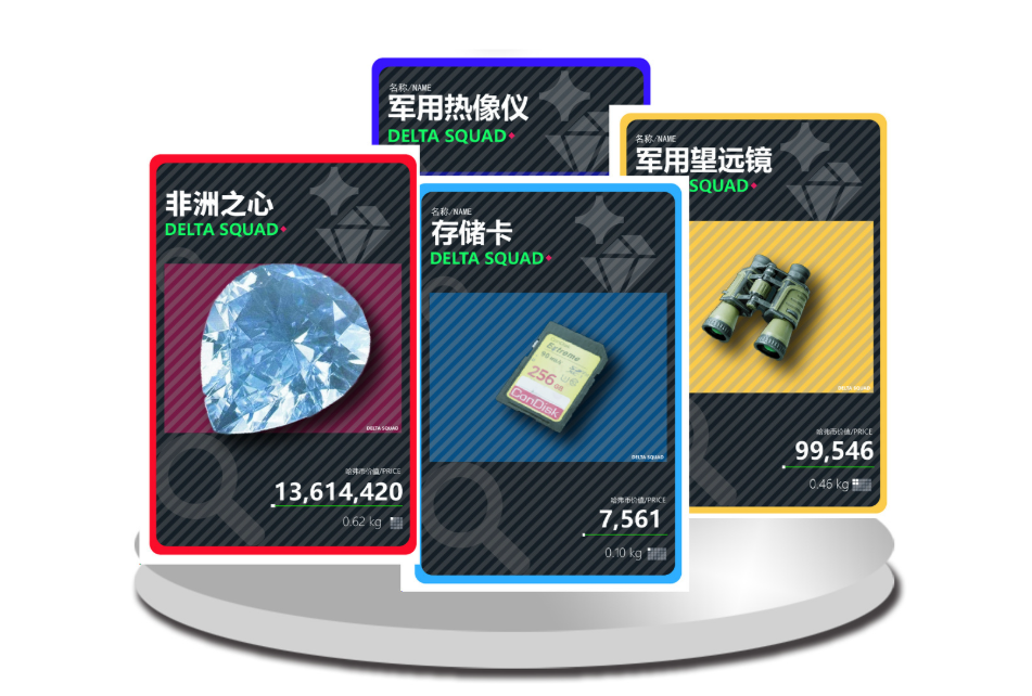 【代肝】三角洲收藏卡【盲盒类商品具有不确定性下单前务必悉知】