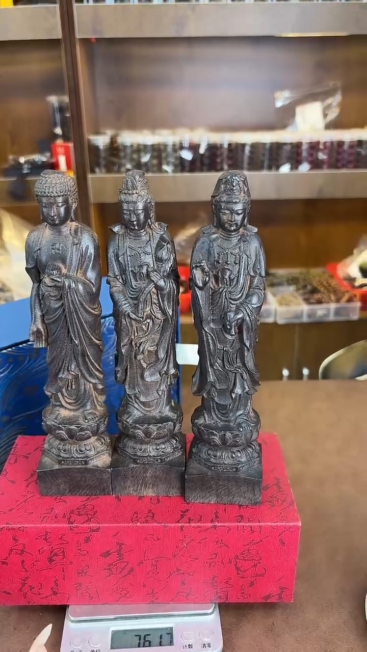 沉香碎屑沉香木达拉干沉香西方雕刻 171