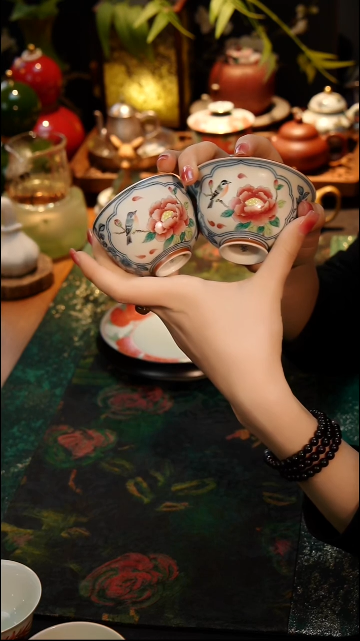 予盖碗+主人杯两件套