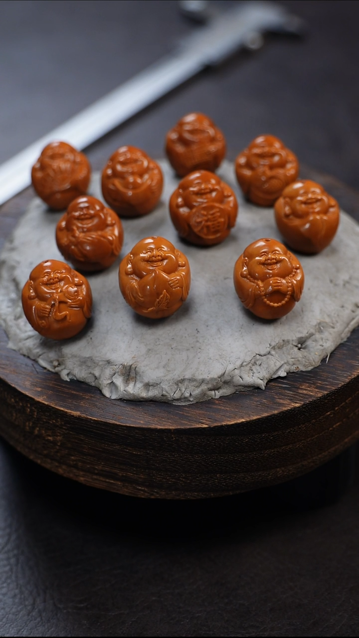 手串/手链橄榄核八万核雕文玩作品