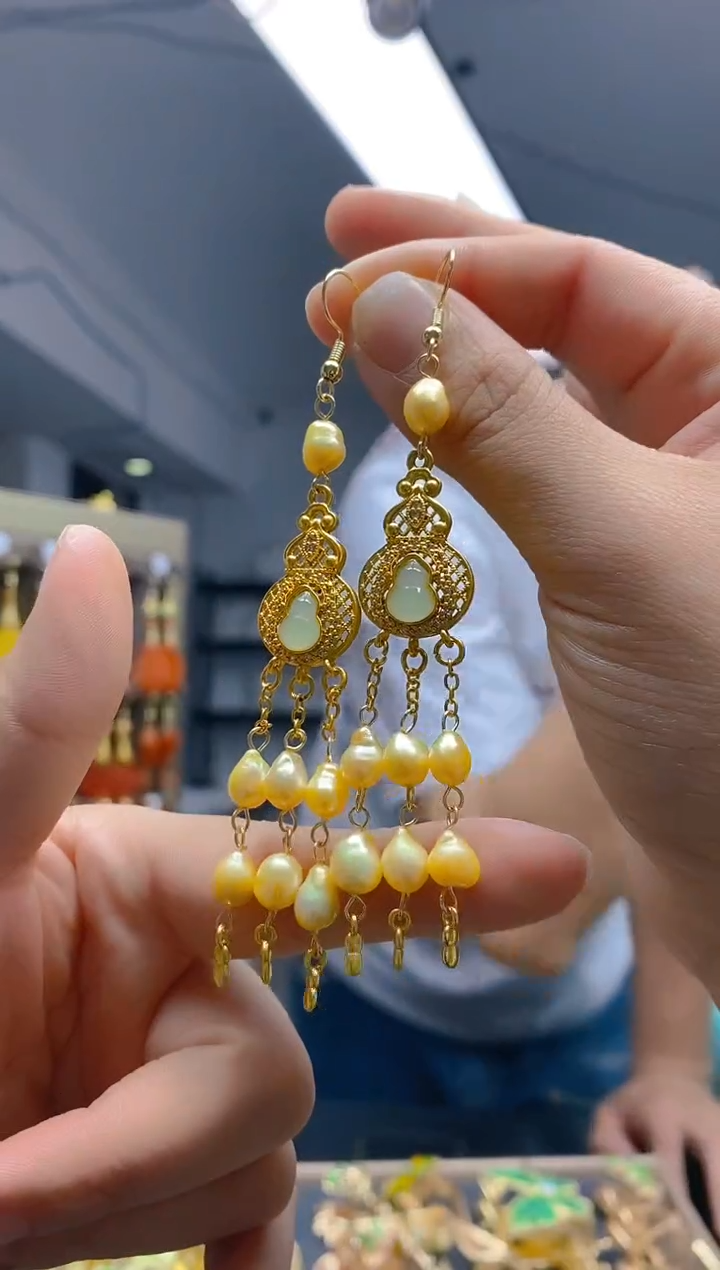 【闪购商品】淡水珍珠耳饰合金0224珍珠饰品