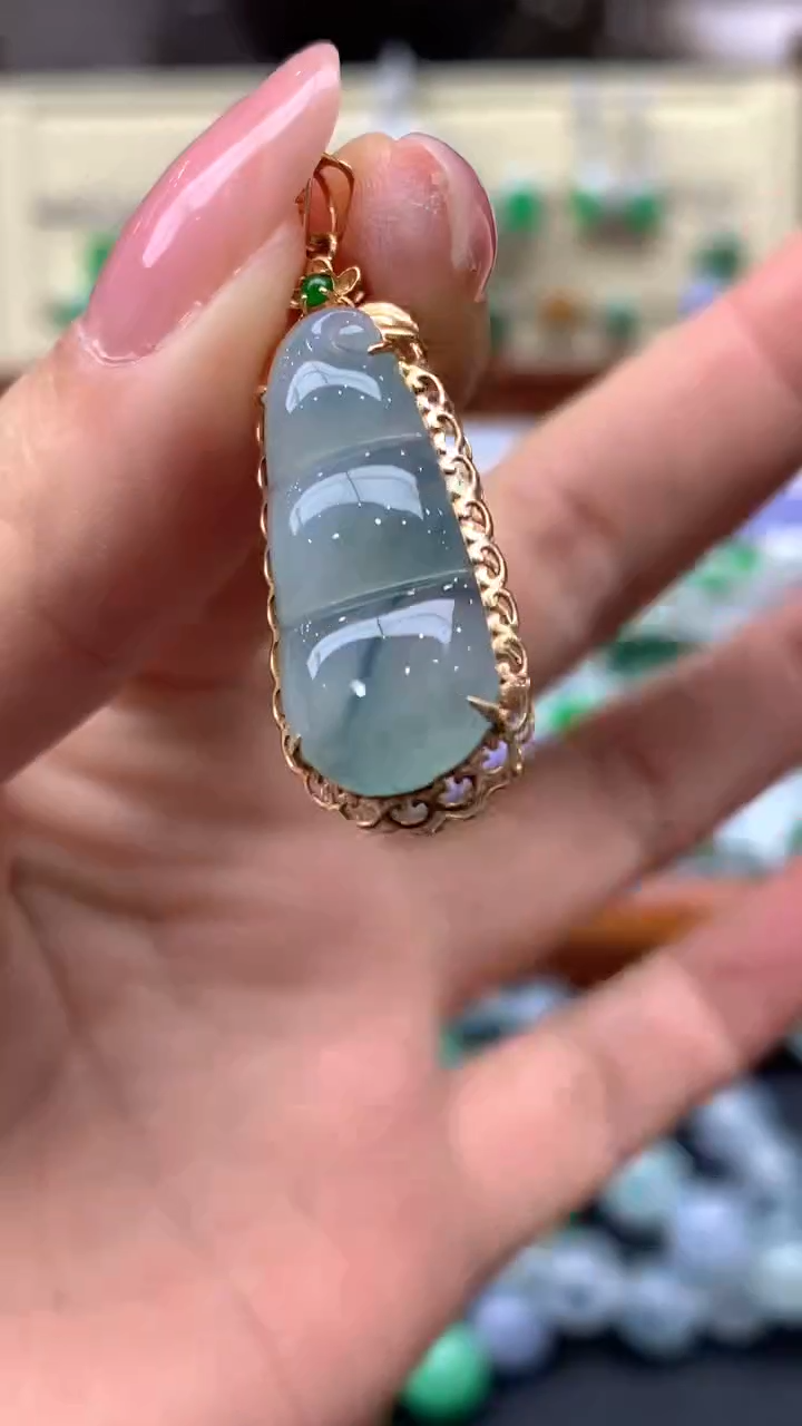 【闪购商品】翡翠颈饰未镶嵌5-天然翡翠