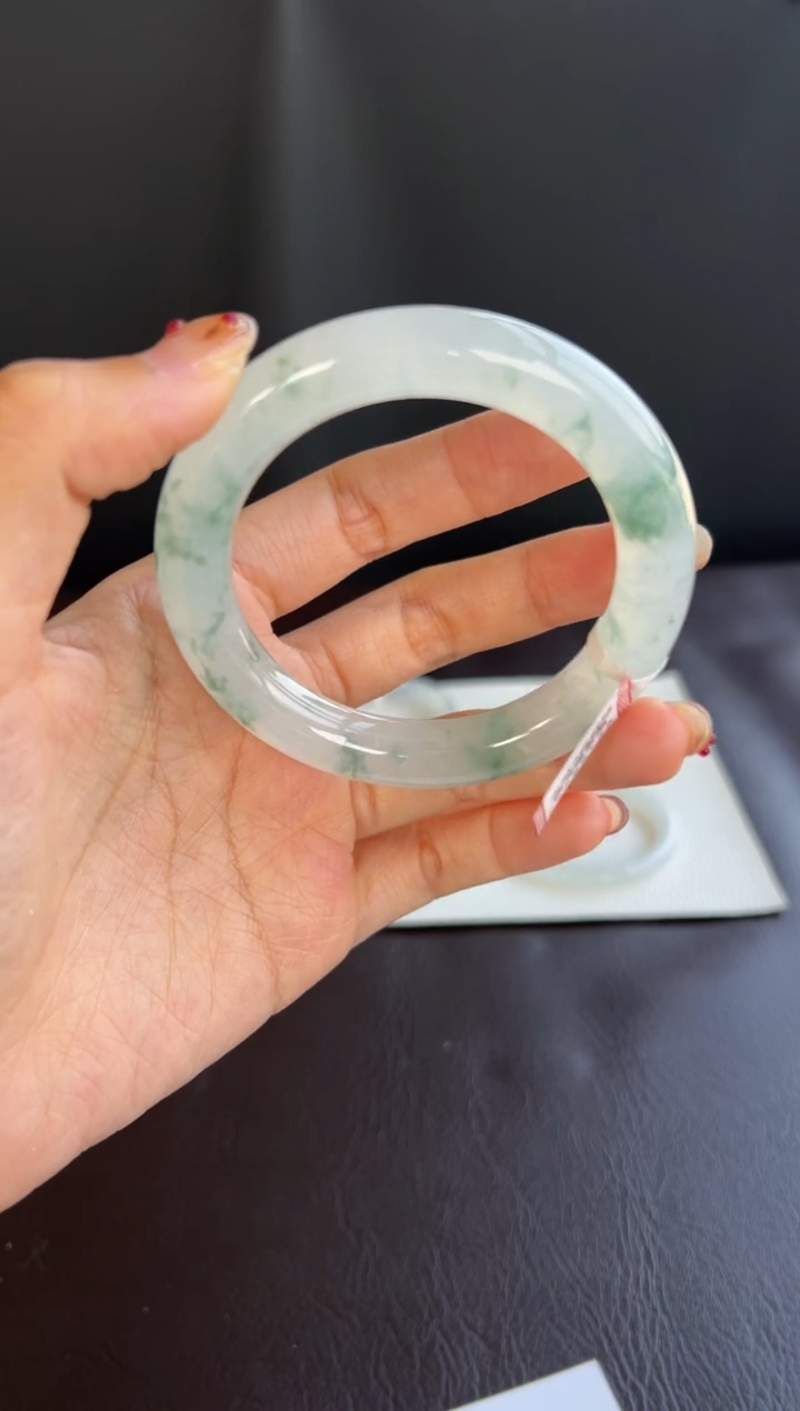 未镶嵌手镯翡翠51号54.5*10.9*10.8