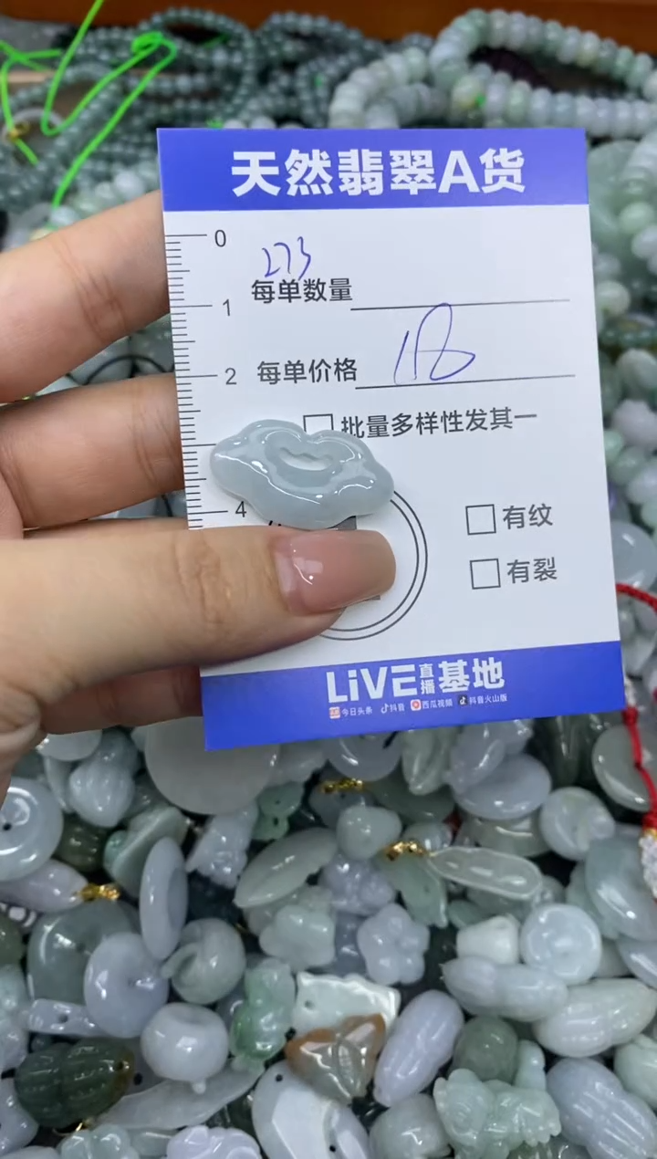 颈饰未镶嵌翡翠天然翡翠A货批量多样性发一件