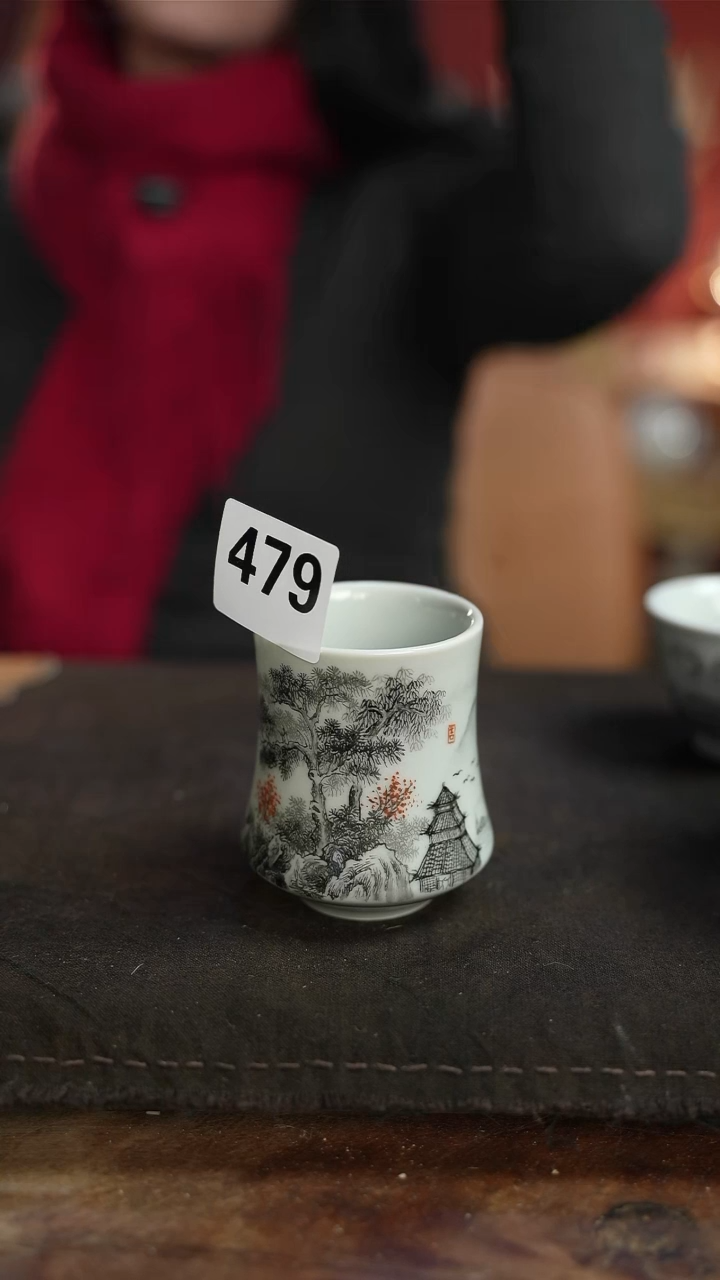 【闪购商品】杯479等烟雨陶瓷手作主人杯