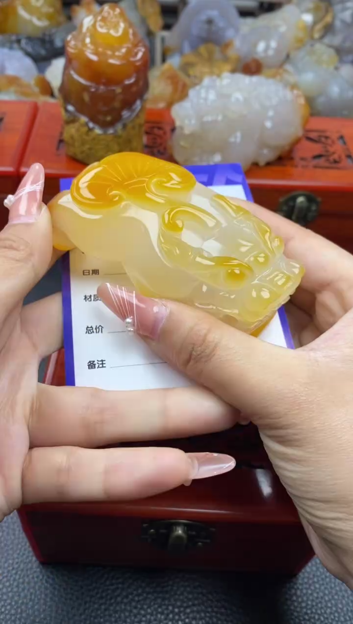 【闪购商品】玛瑙/玉髓手把未镶嵌00