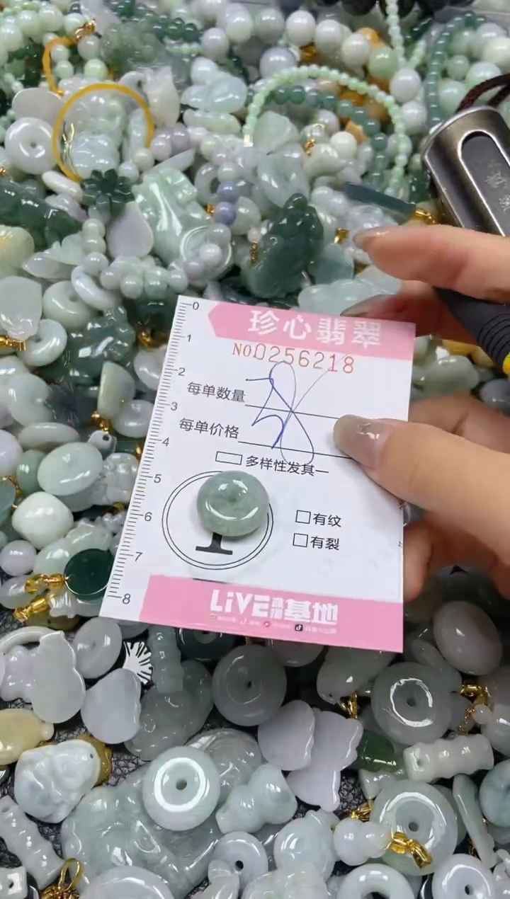 翡翠未镶嵌颈饰闪购0256218